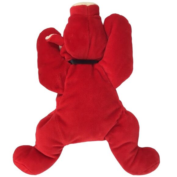 Vintage Ty Pillow Palls Red the Bull 14'' Plush 1997 Stuffed Animal Toy w/ Tags - Picture 7 of 12